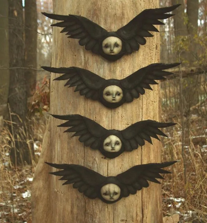 I Sculpt The Creatures Living In My Imagination