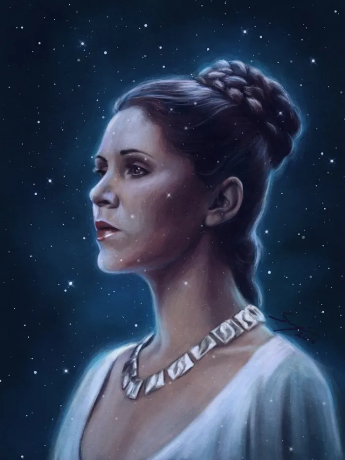 290 Touching Tributes To Late Carrie Fisher By Artists Around The World