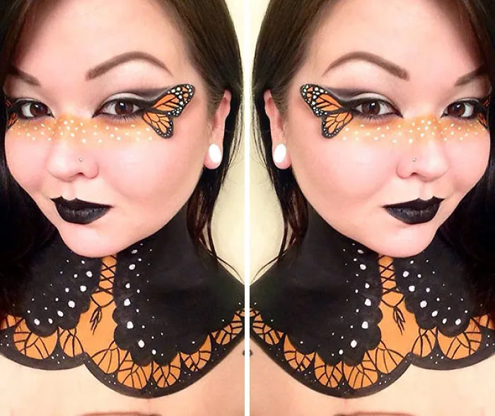 Comic And Anime Inspired Works By A Self-Taught Body Painter