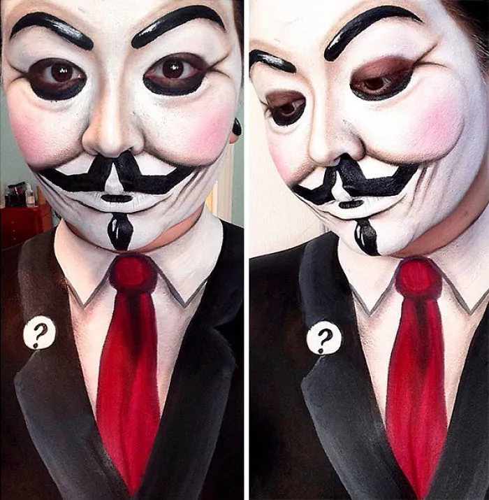 Comic And Anime Inspired Works By A Self-Taught Body Painter