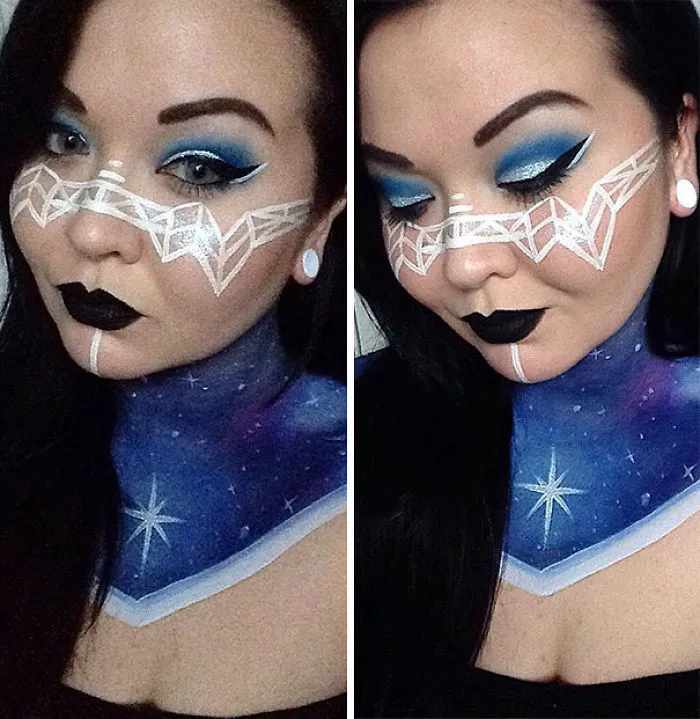 Comic And Anime Inspired Works By A Self-Taught Body Painter