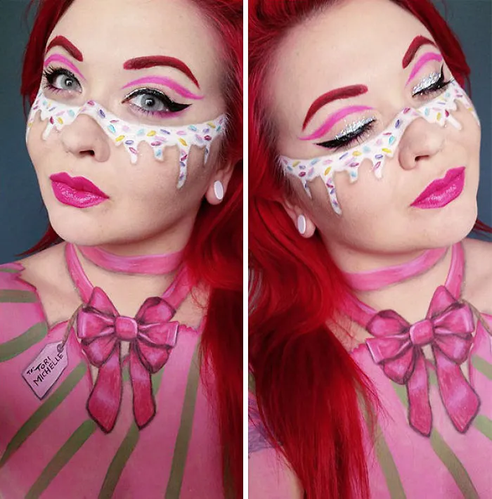 Comic And Anime Inspired Works By A Self-Taught Body Painter