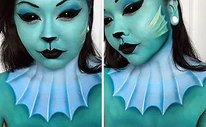 Comic And Anime Inspired Works By A Self-Taught Body Painter