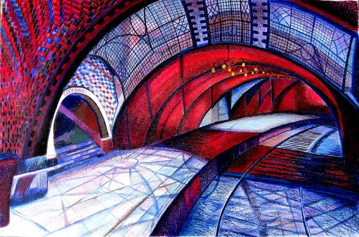 My Chagall Syfy Underground Subway