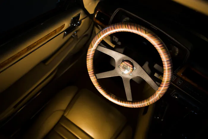 Steering Wheel Out Of Recycled Skateboards