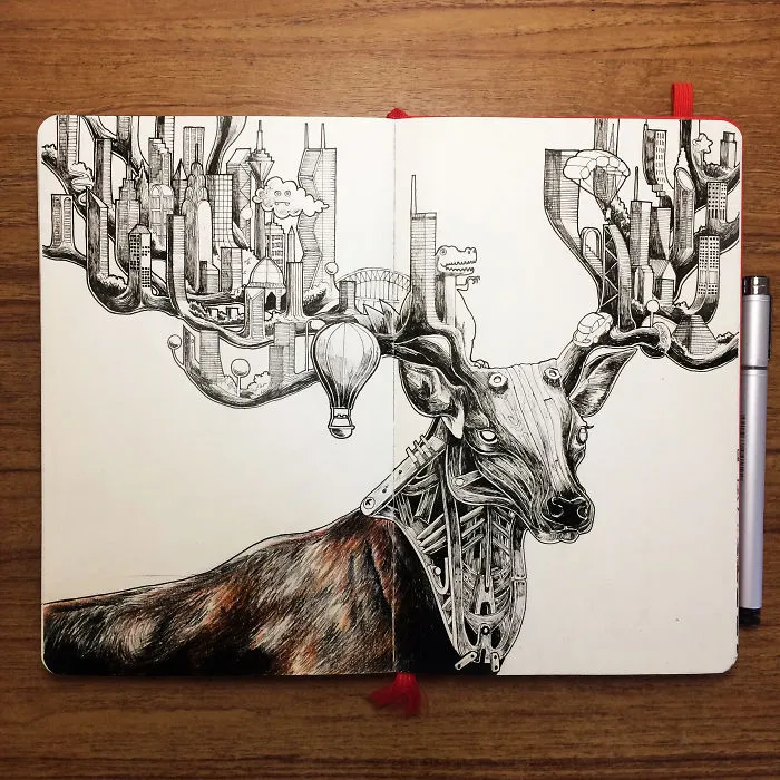 Deer Skyscraper
