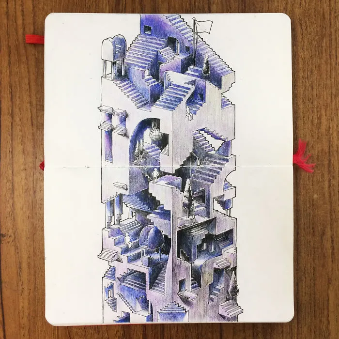 A Blue Temple
