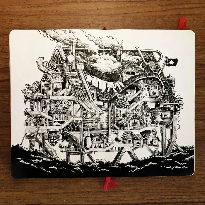 My Childhood Neighborhood Reimagined