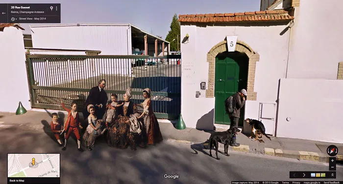 Classic Paintings Invade The Streets Of Google Street View