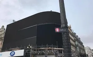 Adblock Takes Over Piccadily Circus Lights