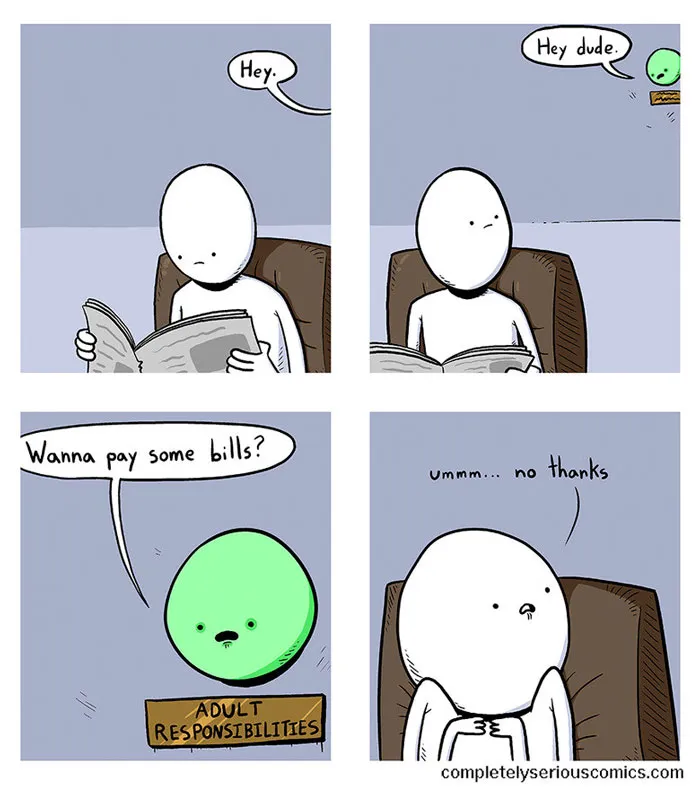 80 Hilariously Relatable Comics About Adulthood