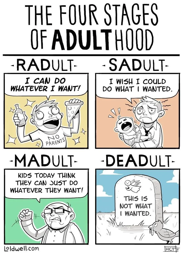 80 Hilariously Relatable Comics About Adulthood