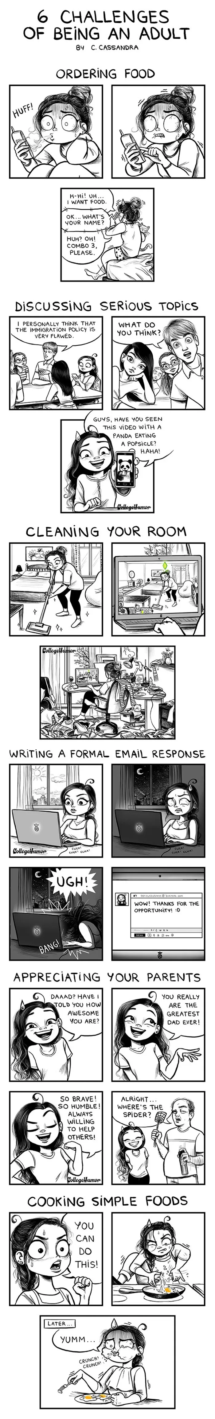 80 Hilariously Relatable Comics About Adulthood
