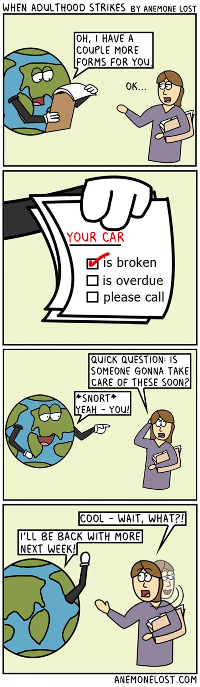 80 Hilariously Relatable Comics About Adulthood