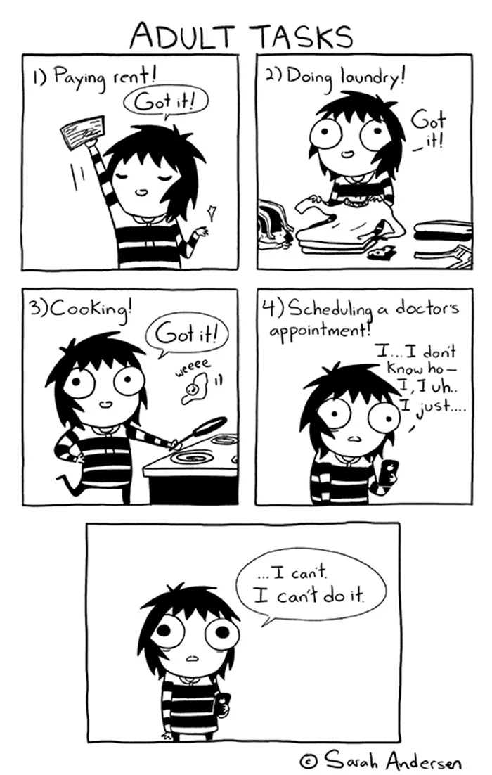 80 Hilariously Relatable Comics About Adulthood