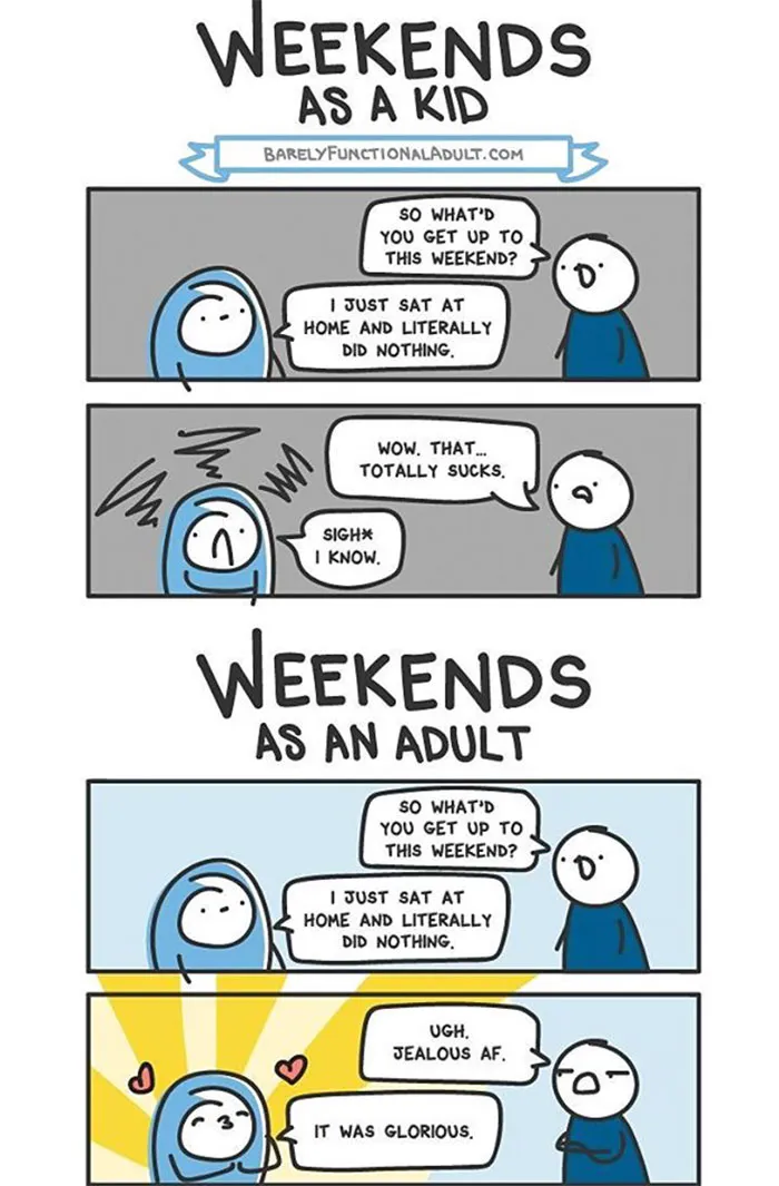 80 Hilariously Relatable Comics About Adulthood