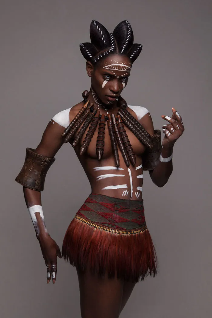British Hair Awards 2016: This Finalist Afro Collection Is A Gorgeous Modern Tribute To African Culture