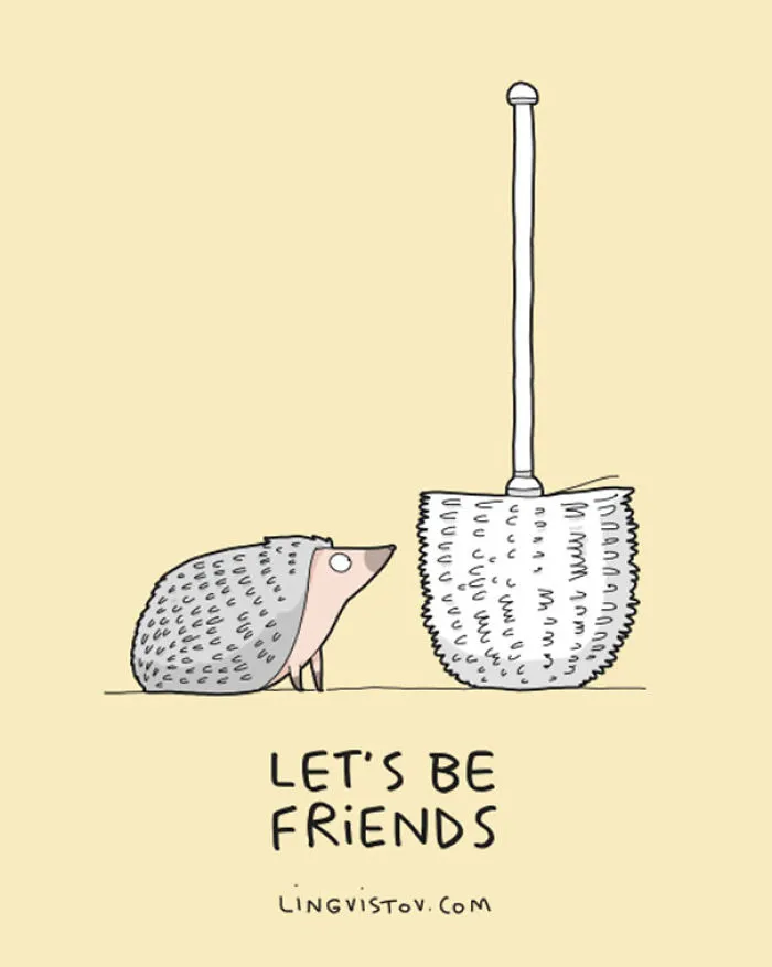 123 Fun Animal Comics By Russian Artist Duo Lingvistov