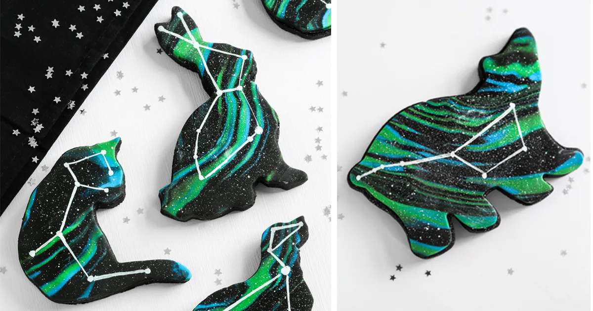 Estas galletas cósmicas de animales son de otro mundo
