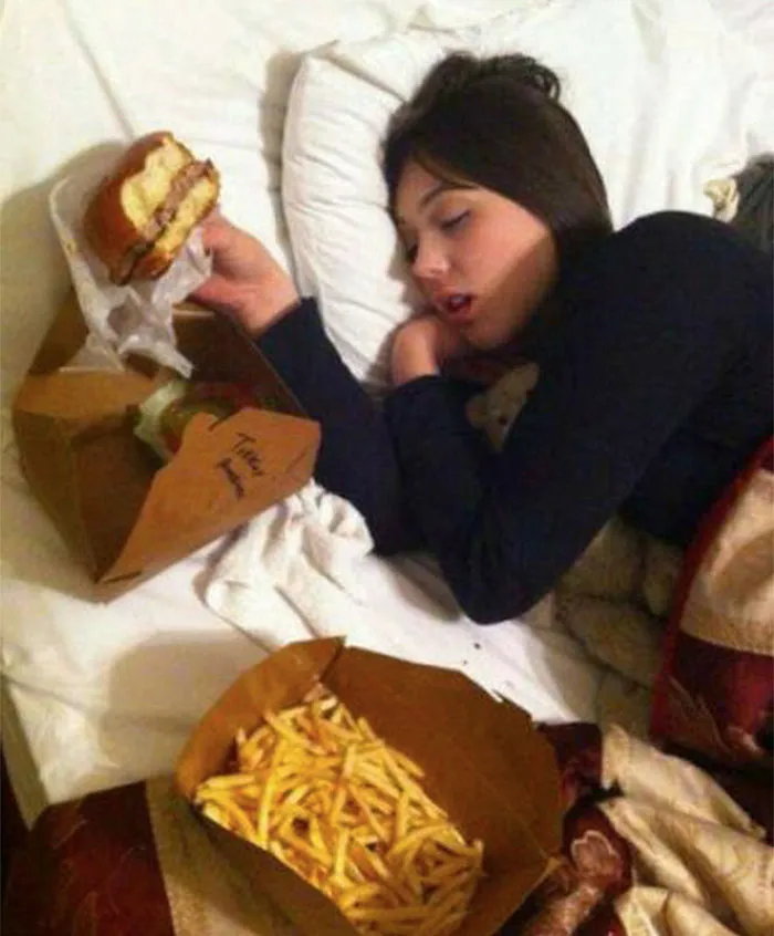 My Sister Is A Vegan. Last Night She & A Few Friends Crashed & Passed Out In My Pad. She's Going To Be So Confused When She Wakes Up