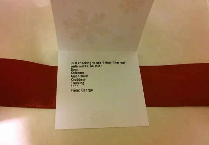 My Brother Decided To Have Some Fun With My Amazon Gift Tag