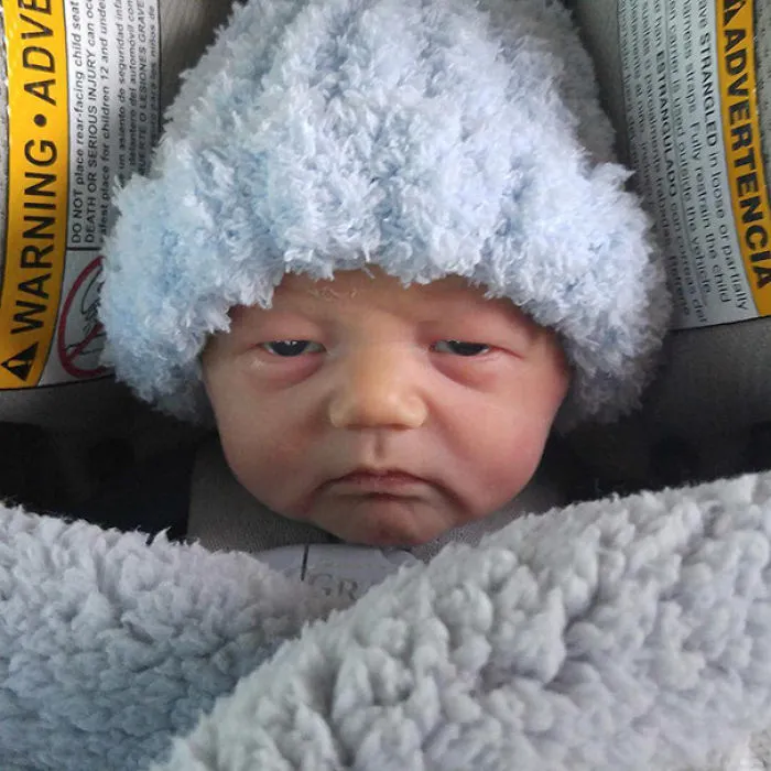 This Baby Has Seen Some Shit