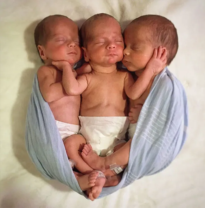 Gangsta Baby With His Loyal Followers