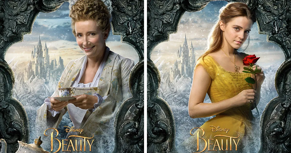 Disney saca los posters de los personajes de "La Bella y la Bestia", que cobran vida si haces clic en ellos