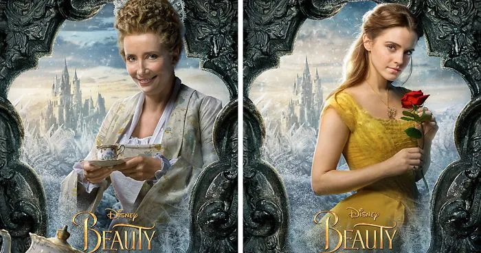 Disney Releases New "Beauty And The Beast" Character Posters And They'll Come To Life If You Click On Them