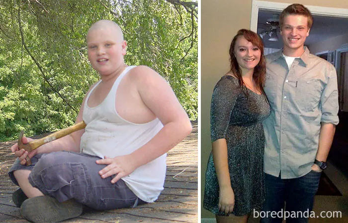 So This Is Me In 8th Grade And This Is Me Now As A Senior