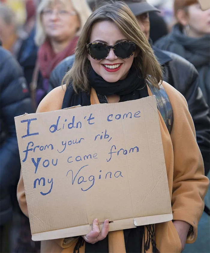 235 Of The Best Signs From Women's Marches Around The World