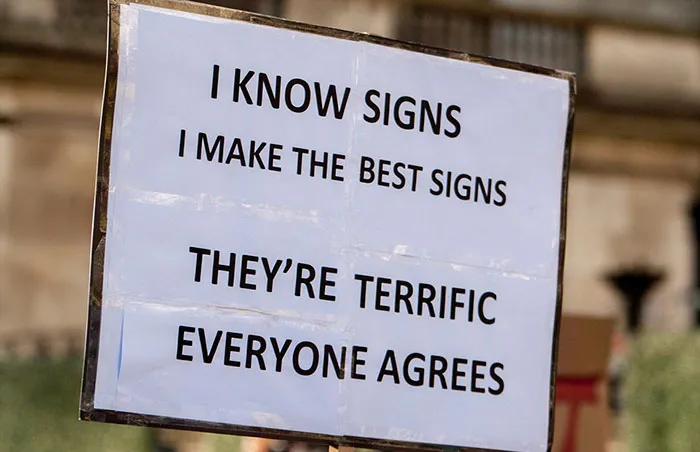 235 Of The Best Signs From Women's Marches Around The World