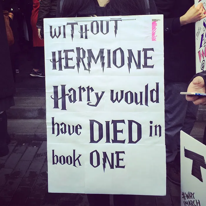 235 Of The Best Signs From Women's Marches Around The World