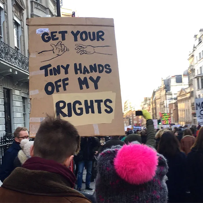 235 Of The Best Signs From Women's Marches Around The World
