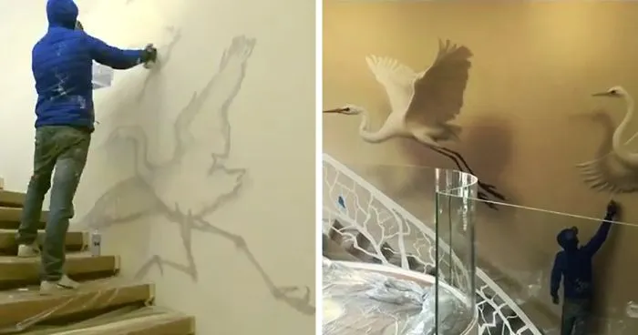 Transforming Boring Walls Into Art