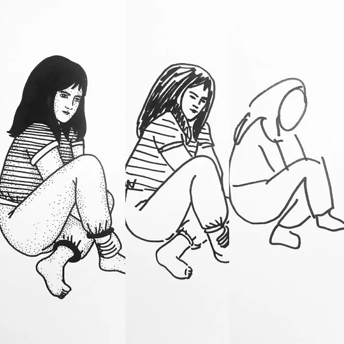 Girl. 10 Min / 1 Min / 10 Sec.