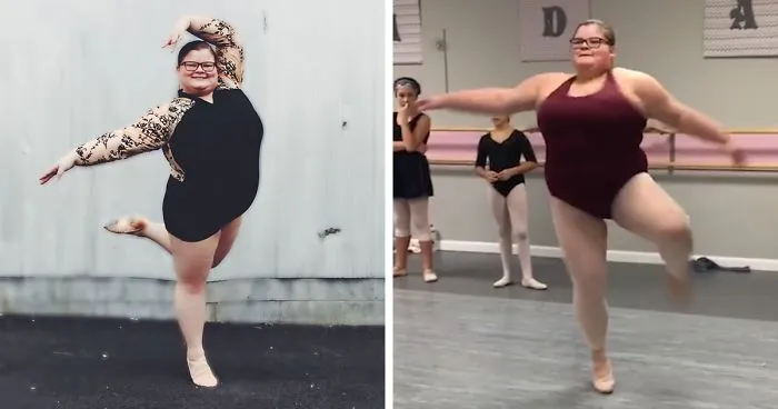 Meet 15-Year-Old Ballerina Lizzy Who Challenges Body Stereotypes In Dance