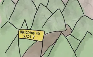 I Illustrated My Thoughts For 2017