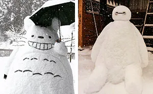 Lo que ocurre cuando nieva mucho en Japón