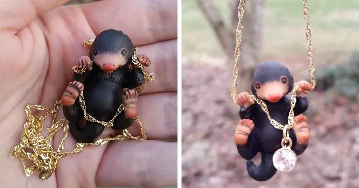 This Niffler Necklace Is What Every Fantastic Beasts Fan Needs
