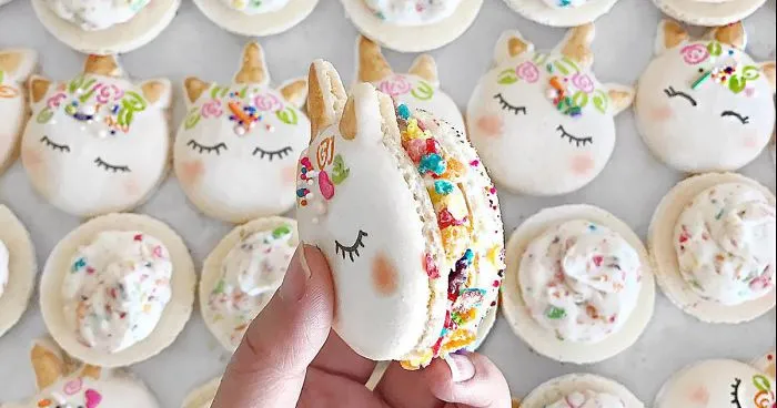 Unicorn Macarons Are The Most Magical Dessert Ever