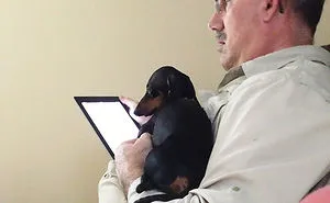 50 Dads Who Didn't Want The Damn Dogs In Their Lives