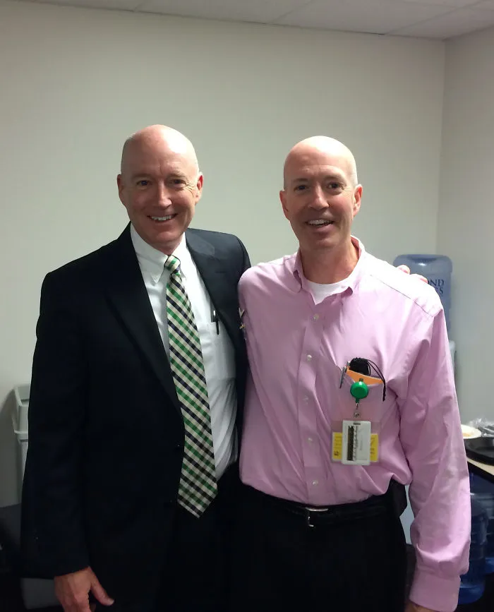 My Dads Coworker Is Also His Doppelgänger