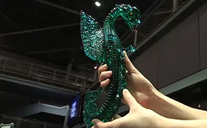 Sculpting A Dragon From Glass