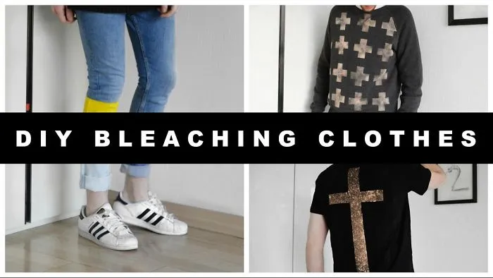 3 Super Simple Bleached Clothing Diys