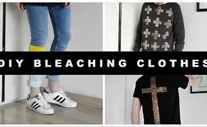 3 Super Simple Bleached Clothing Diys