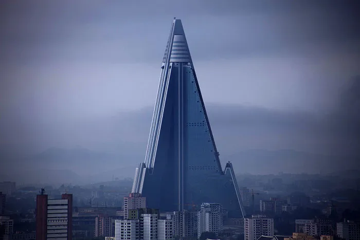 Ryugyong Hotel, Pyongyang, North Korea