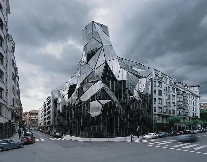 Basque Health Department Headquarters In Bilbao, Spain