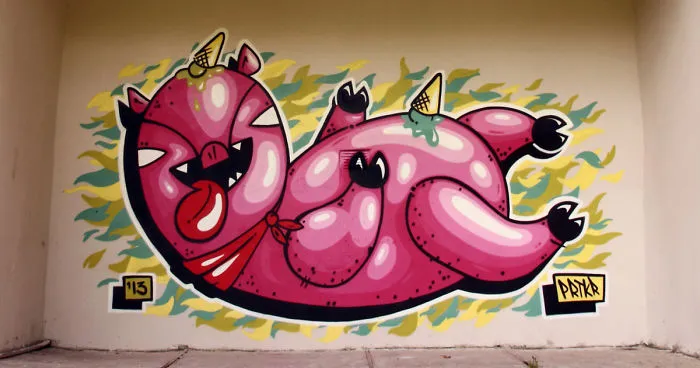 I'm A Graffiti Artist And Welcome To My Zoo!