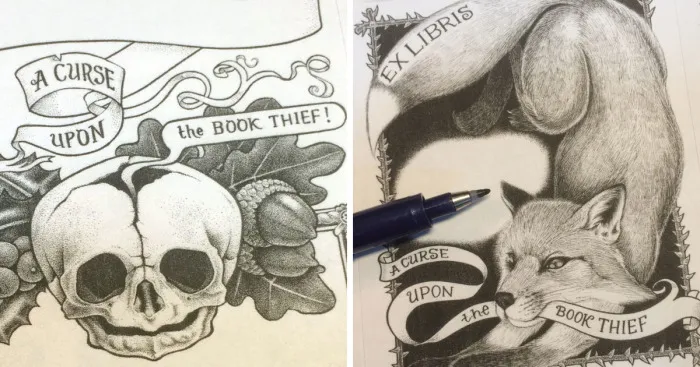 I'm Creating Book Curse Bookplates